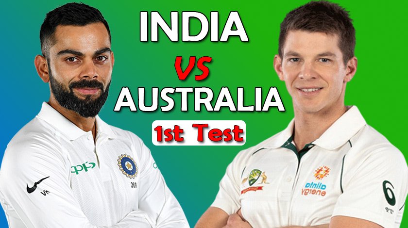 India vs Australia 1st Test:भारत बनाम ऑस्ट्रेलिया पहला डे नाइट टेस्ट मैच,जाने कैसा रहा आज का खेल